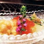 『 鱧のエスカベッシュ　梅肉ソースで 』です。