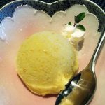 『 オレンジとハチミツ 』のアイスクリームです。