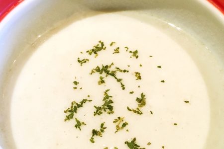 『 春ゴボウのポタージュ 』です。