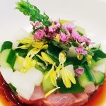 『 鯵のタルタル なめろう風 』です。