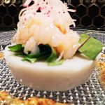 『 小芋のパンナコッタ  粒マスタードで 』です。